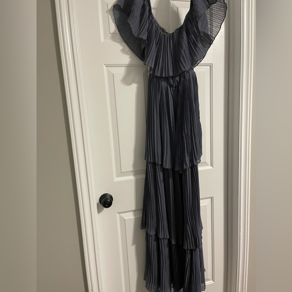 Maternity maxi dress